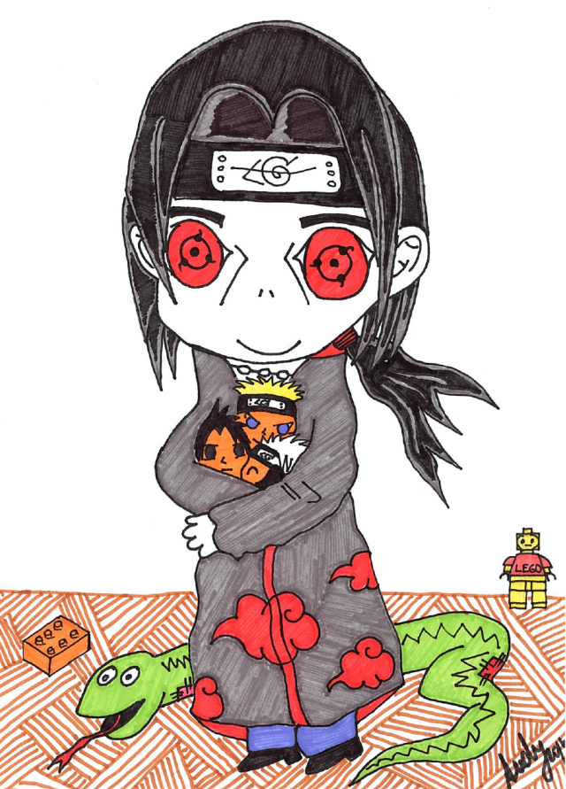 Itachi Uchiha ve školce